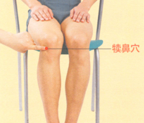 膝关节痛艾灸